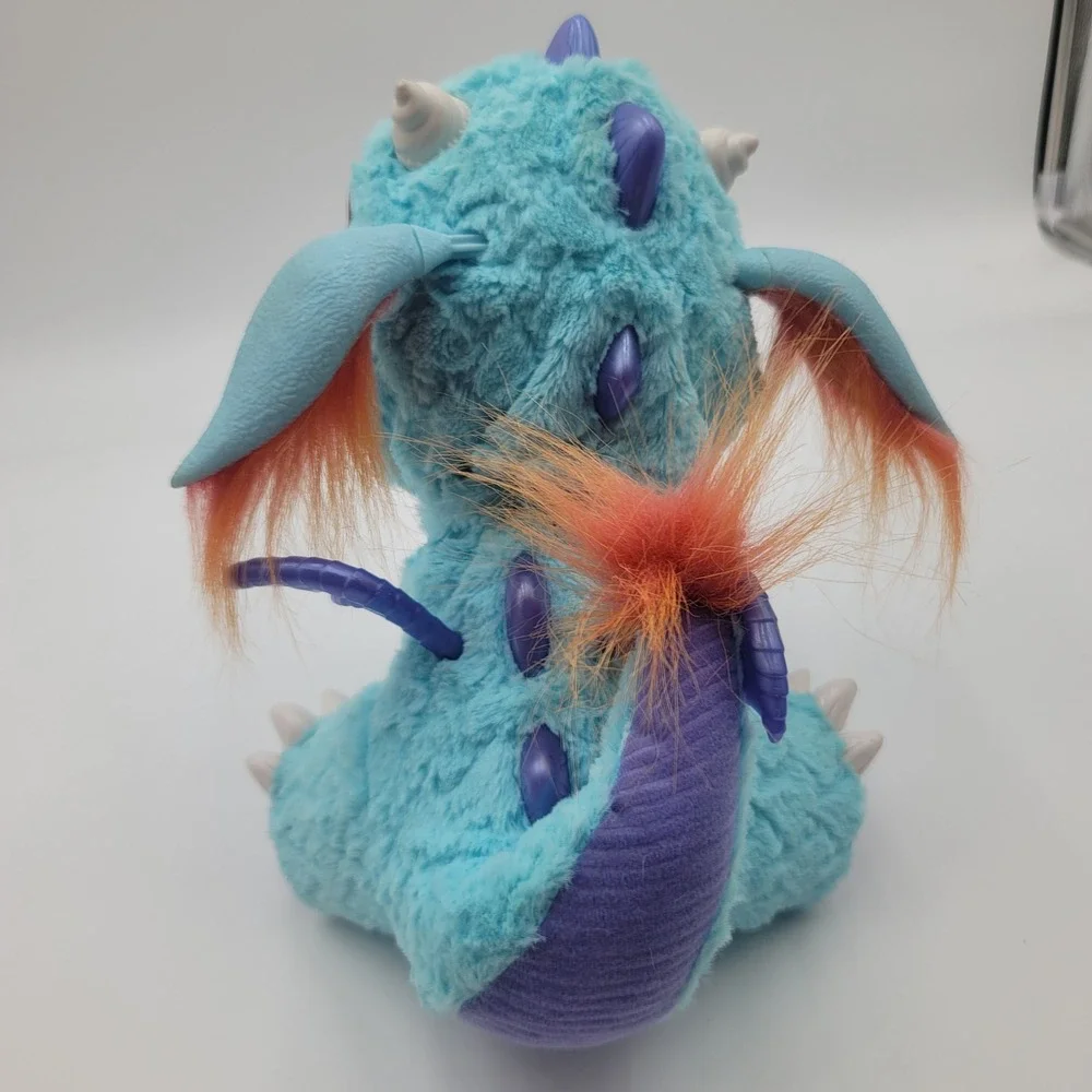 FurReal Friends‎ Torch My Blazin Dragon Interactive Plush Toy Blue B5142 Hasbro